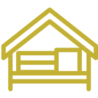 小屋裏
