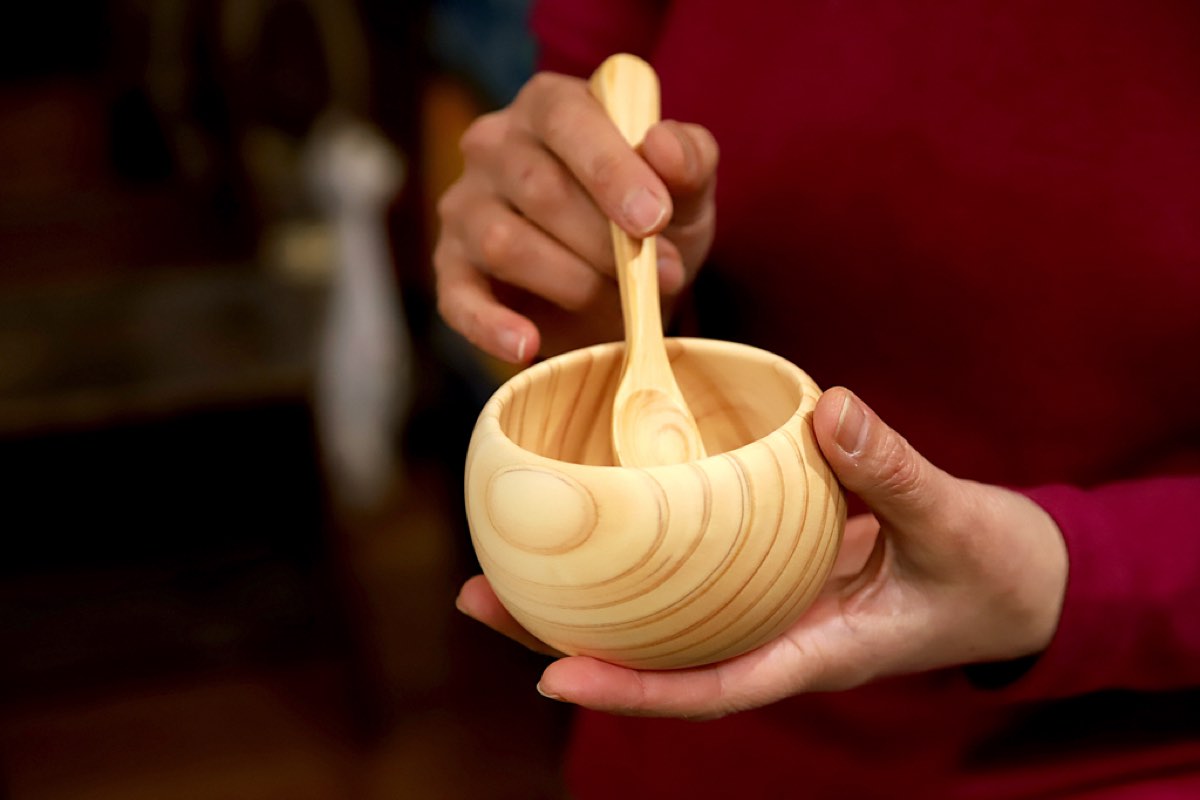 メイフラワーズ 木の食器 形が丸いシリーズ