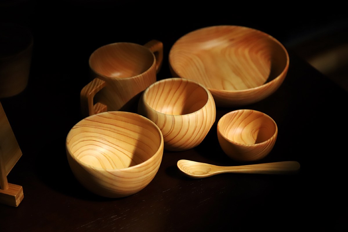 メイフラワーズ 木の食器 形が丸いシリーズ