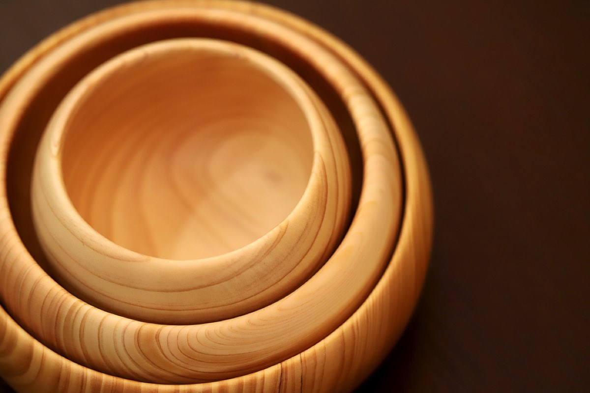 メイフラワーズ 木の食器 形が丸いシリーズ