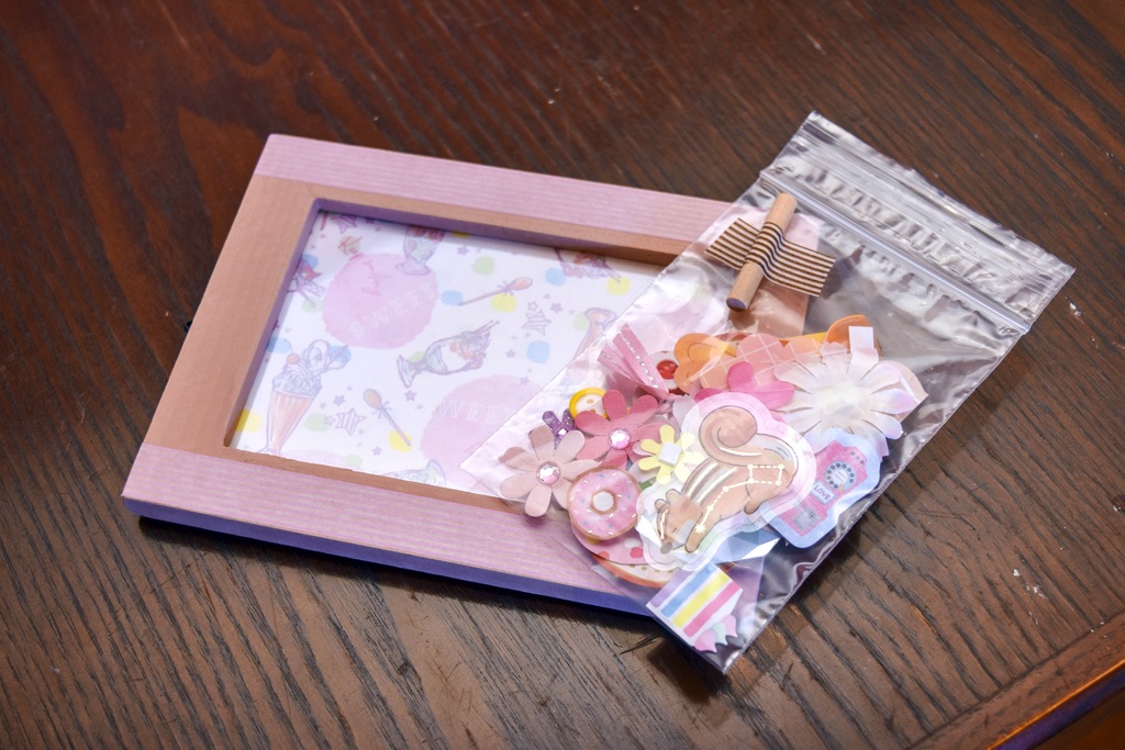 Sunshine girls フォトフレーム 作成キット