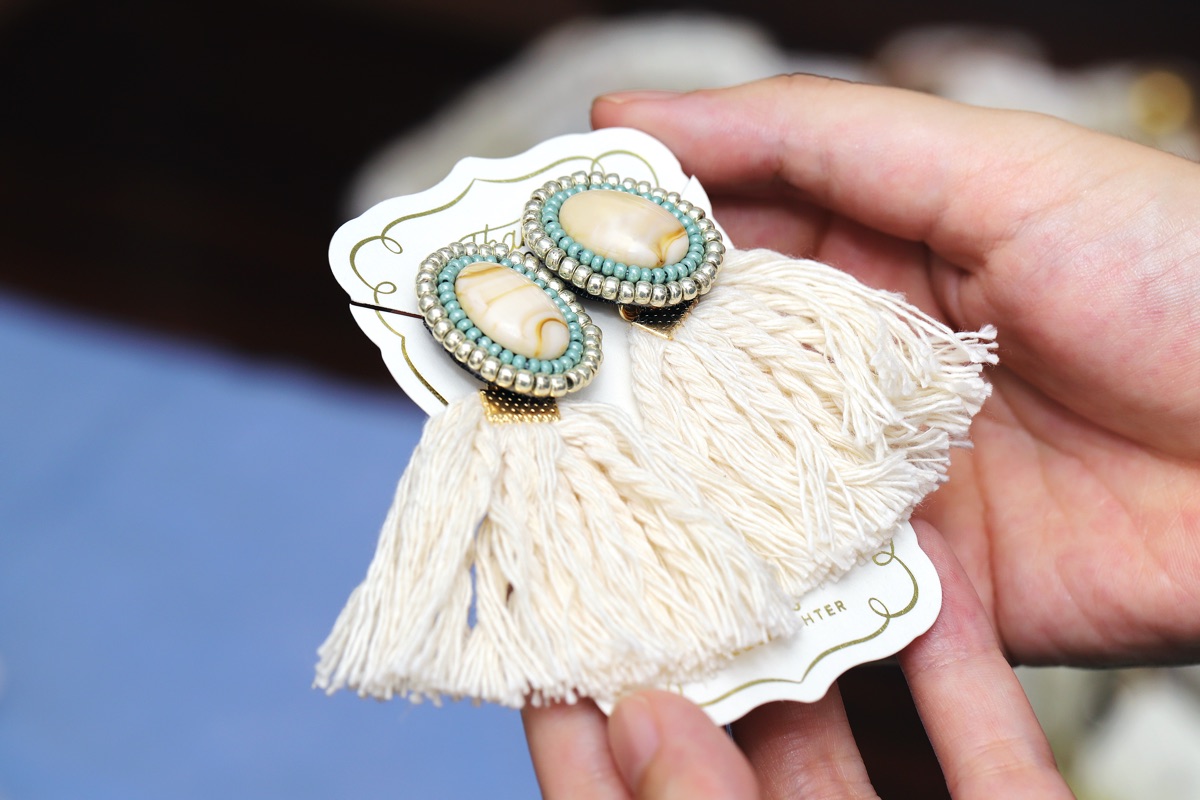 mee's accessory フリンジパーツ