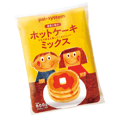 産直小麦のホットケーキミックス