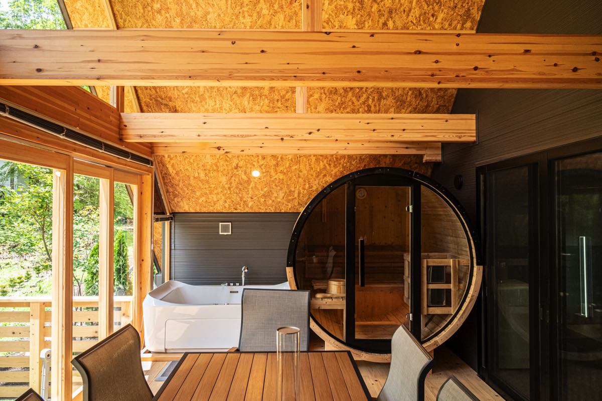 GRAN TOCORO. RESORT&GLAMPING（グラントコロ リゾート＆グランピング）バレルサウナ