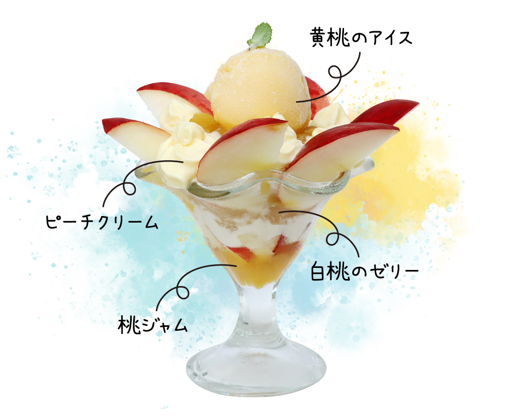 ジュエリーピーチ®スペシャルパフェ