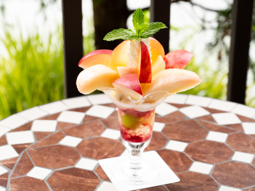 ピーチカフェなかにし 麗しの夏パフェ