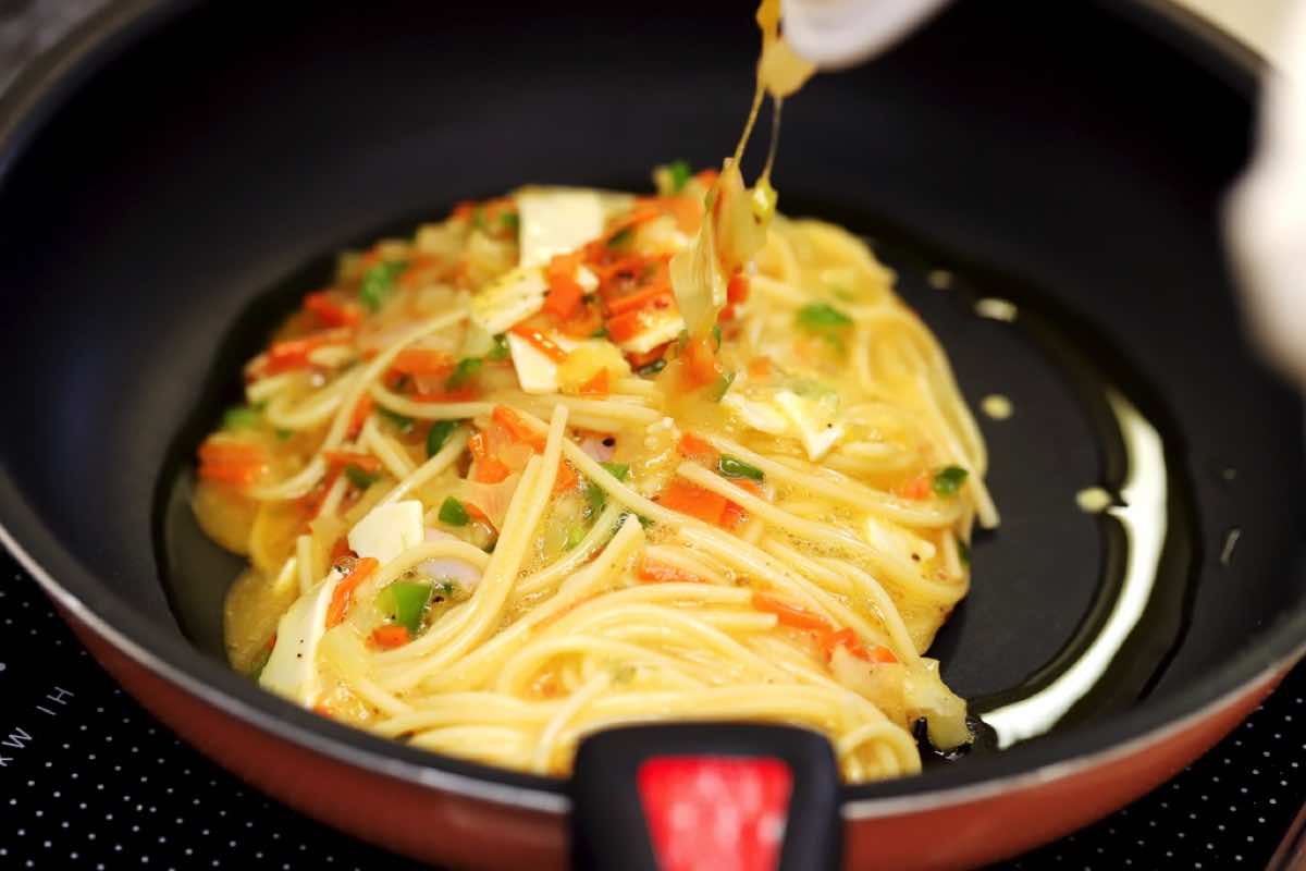 主食いらずのオムスパの作り方2