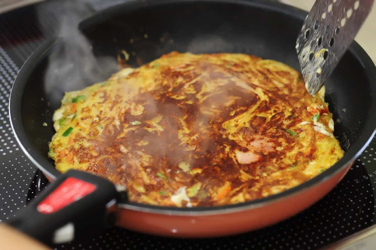 主食いらずのオムスパの作り方3