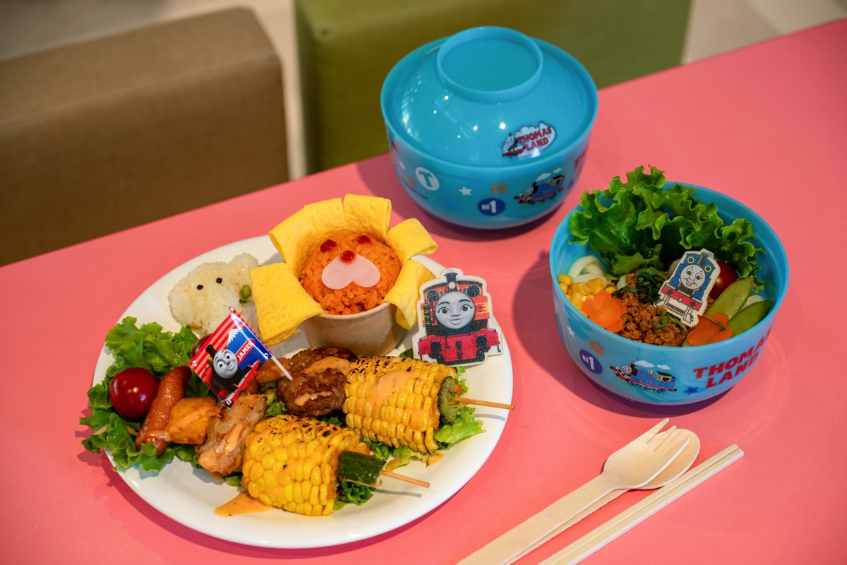 トーマスランド カインドリー婦人のキッチン ランチプレート