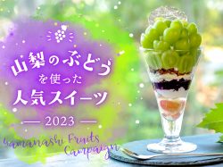 山梨のぶどうを使った人気スイーツ2023