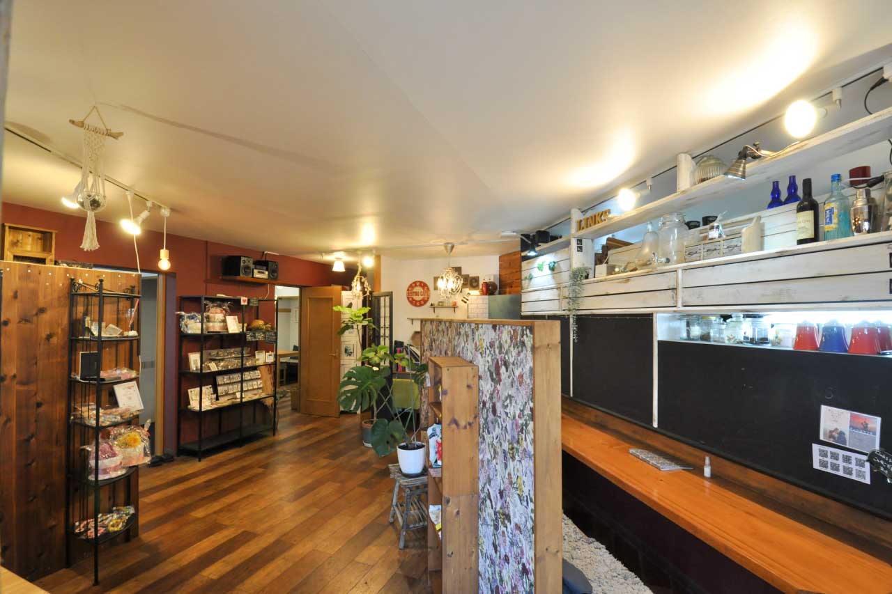 Cafe Linksの店内