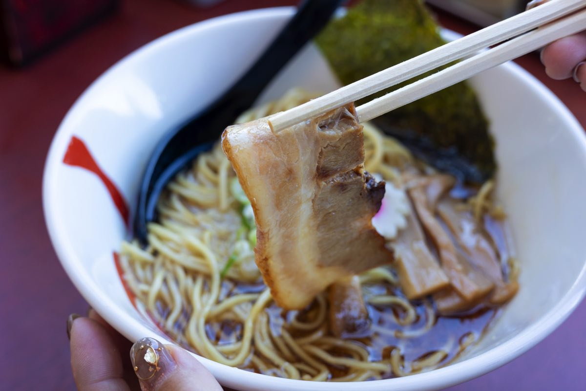焼豚食道。河口湖店