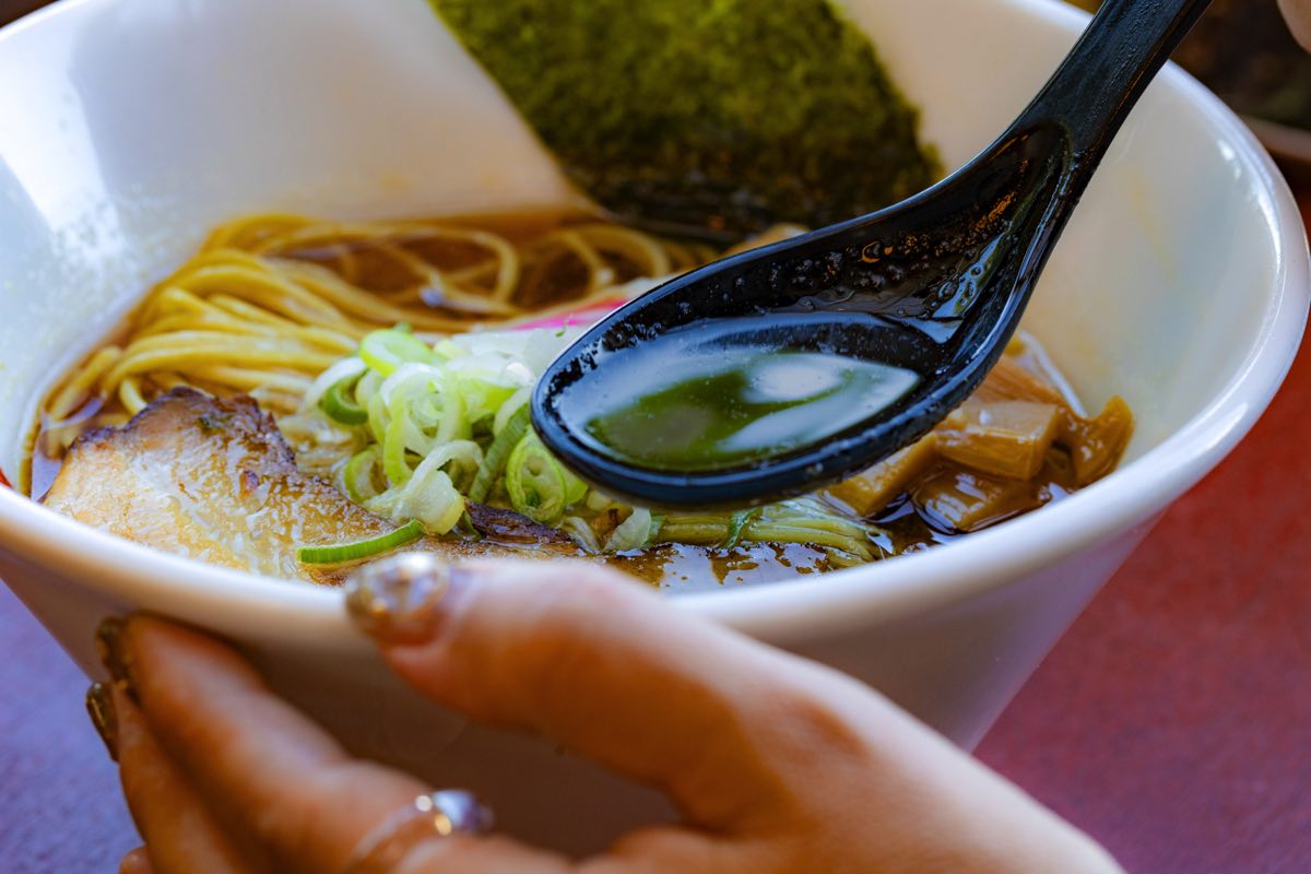焼豚食道。河口湖店
