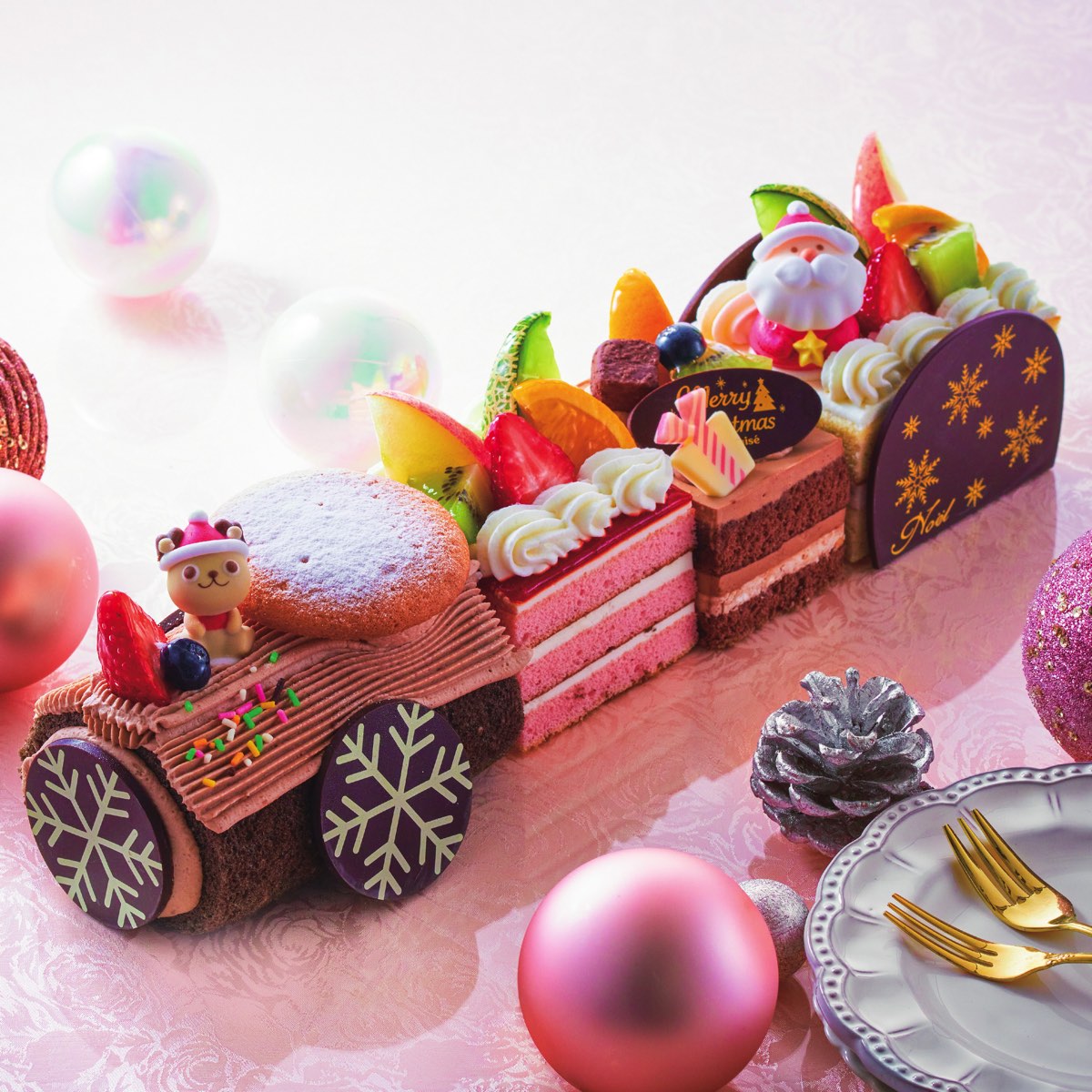 Xmas プレミアム苺デコレーション