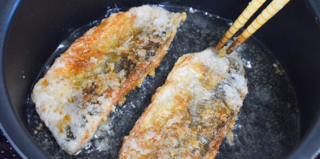 アジの竜田揚げ レシピ工程3