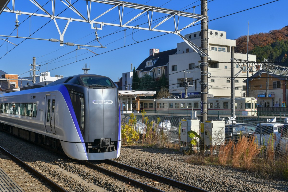 大月駅 電車ビュースポット