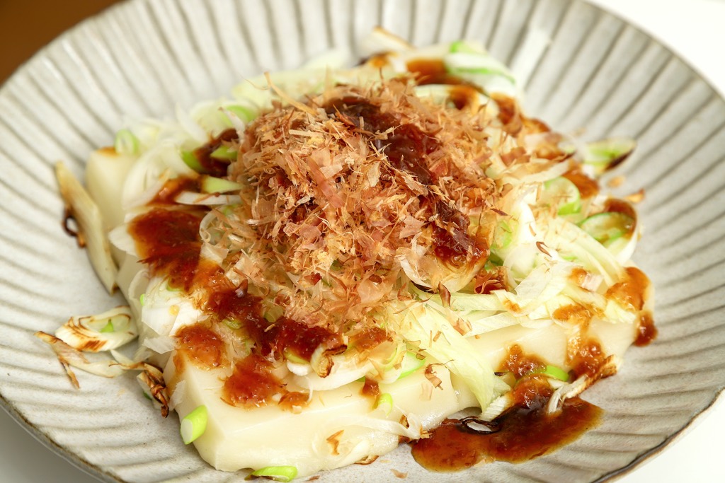 餅のネギ焼き