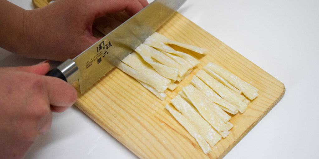 ほうとうかりんとう レシピ工程2