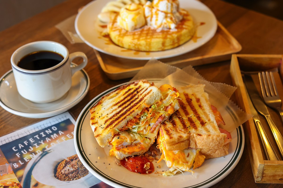 CAFÉTINOのモーニングメニュー