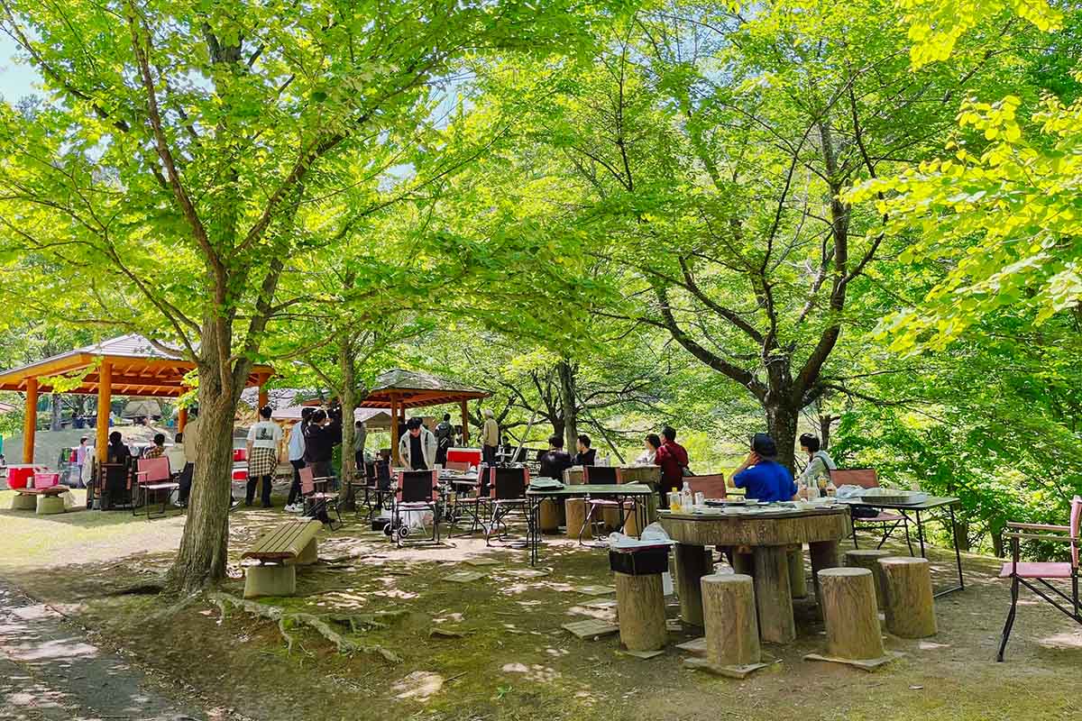 富士川クラフトパーク バーベキュー場 写真1
