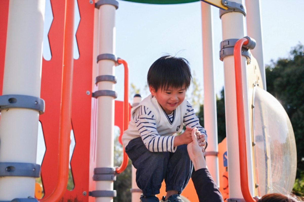 山梨の遊具が充実している公園