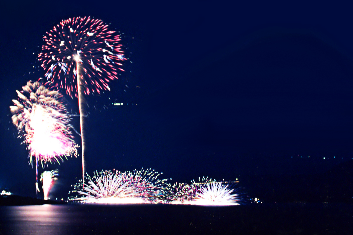 本栖湖 神湖祭
