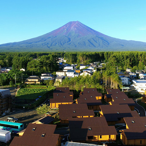 富士山リゾートログハウス ふようの宿のグランピング施設