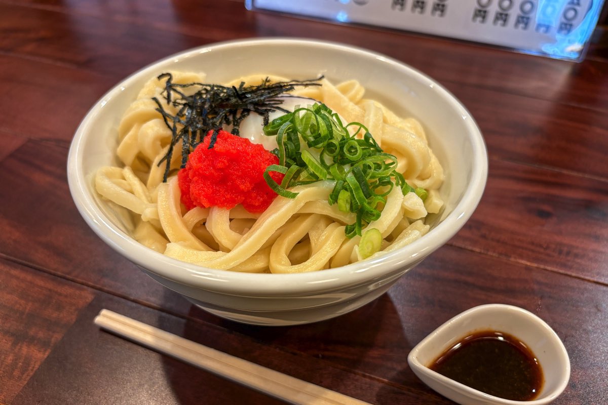 自家製麺 うどんの月見
