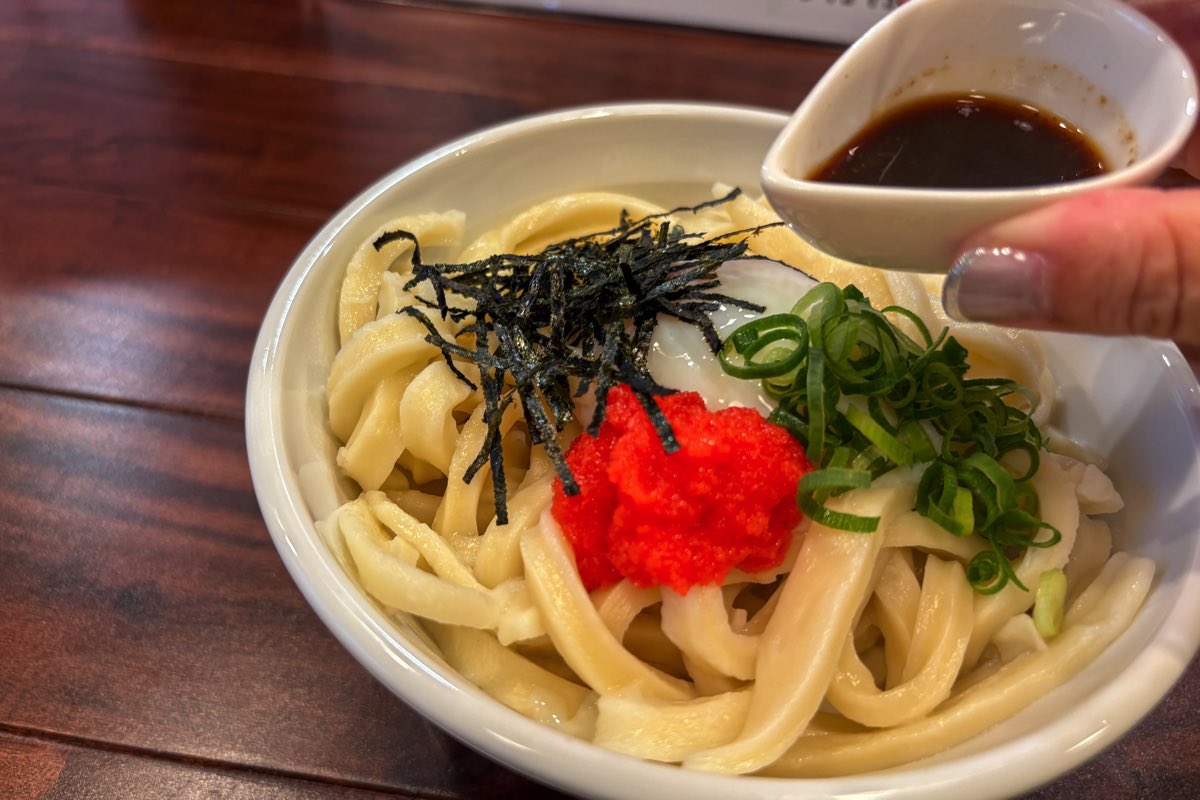自家製麺 うどんの月見