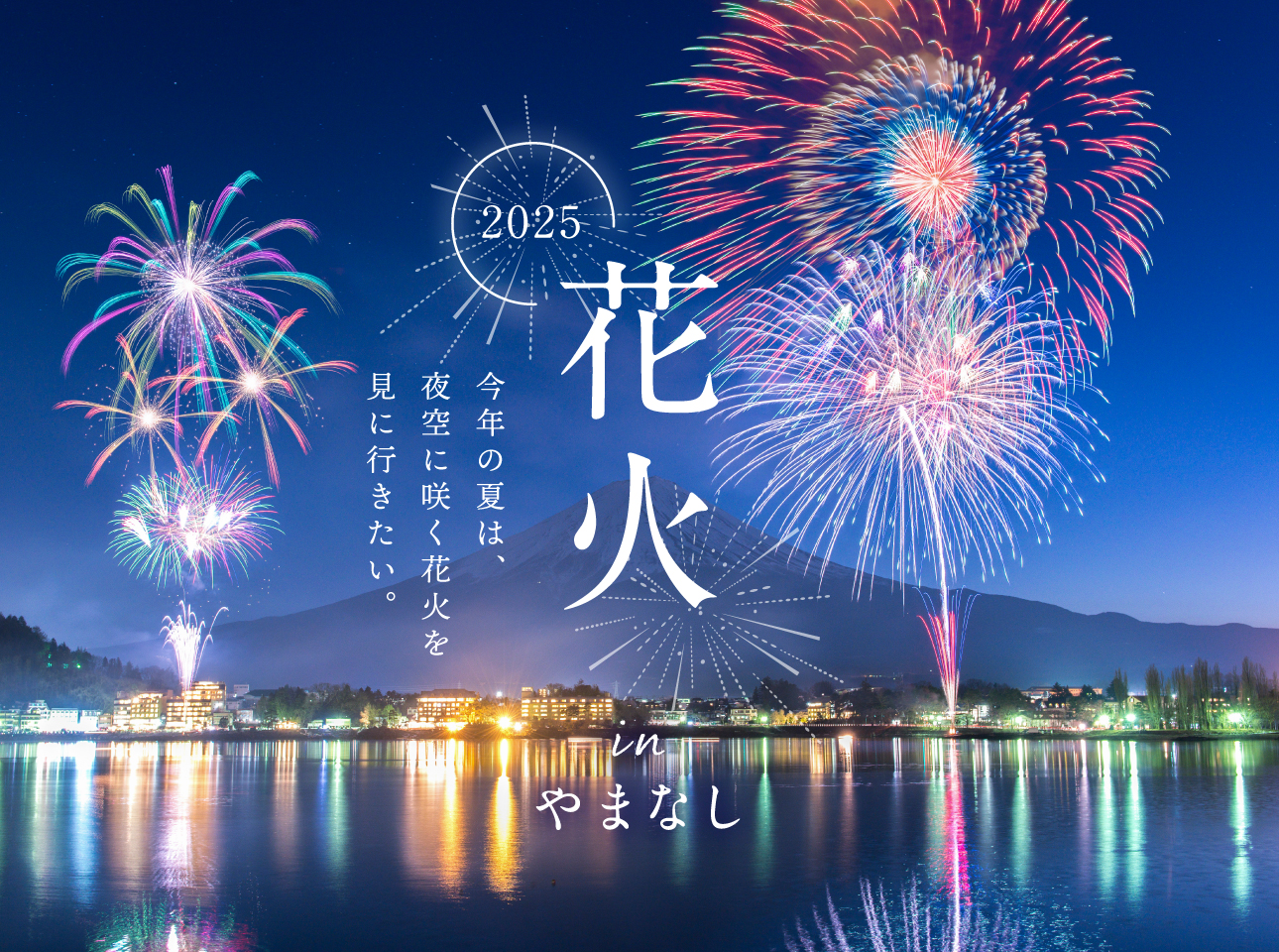 山梨の花火大会 2025