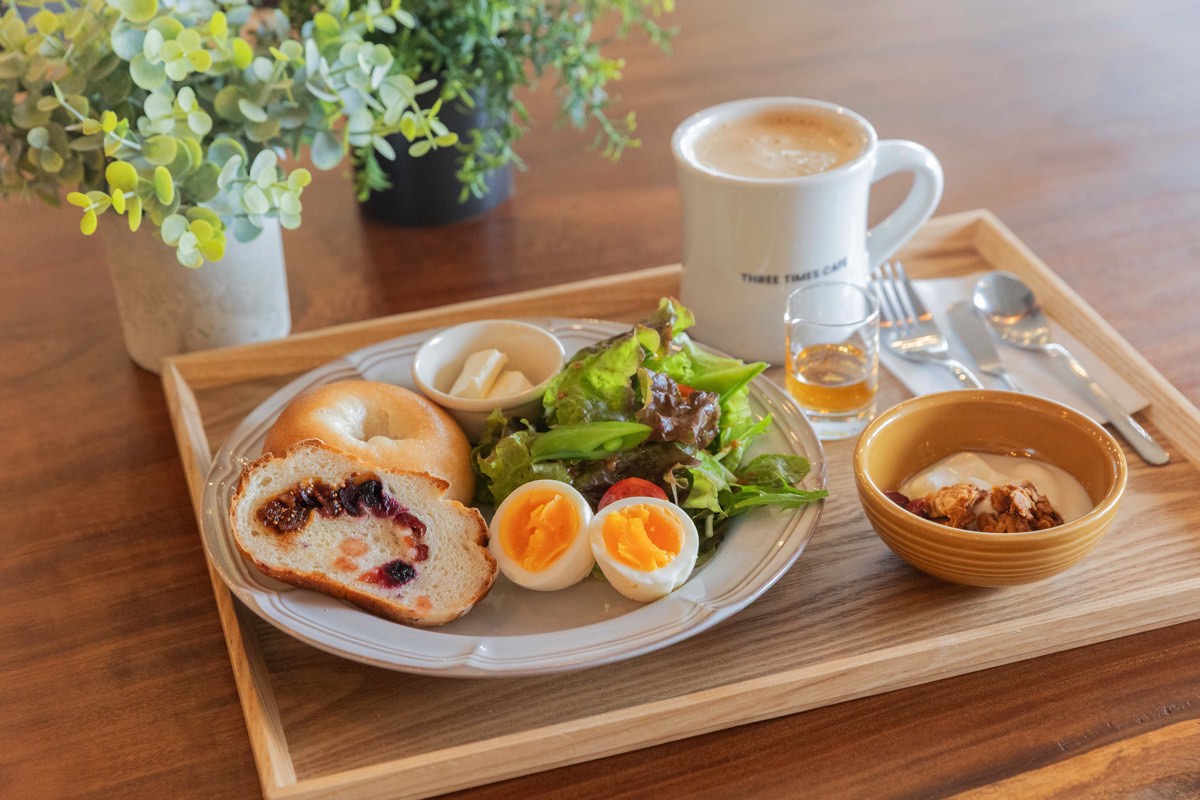 THREE TIMES CAFEのモーニングメニュー
