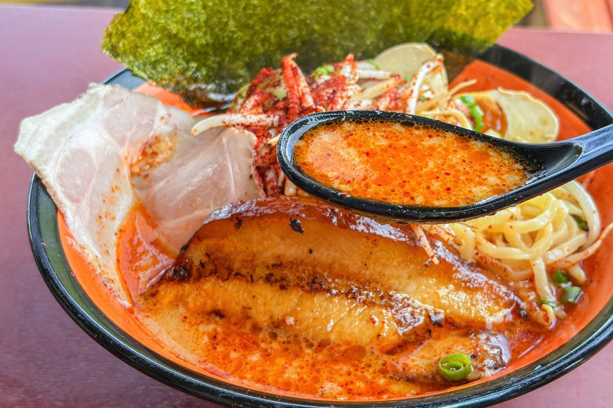 焼豚食道。河口湖店
