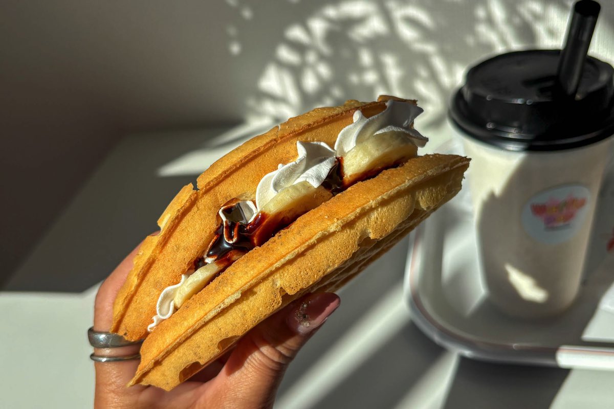 Waffle pop