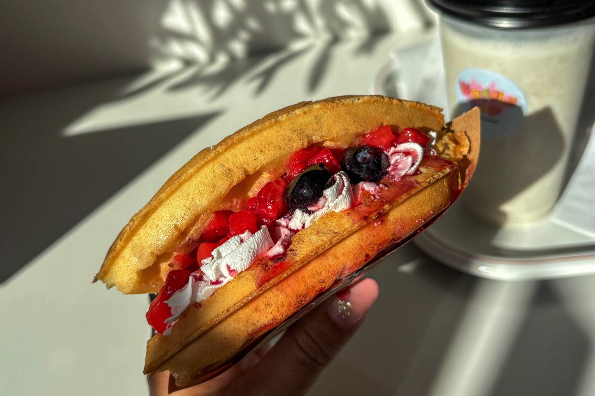 Waffle pop